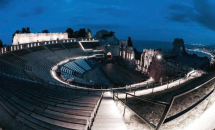 Il Teatro antico di Taormina rinasce grazie alle luci a Led