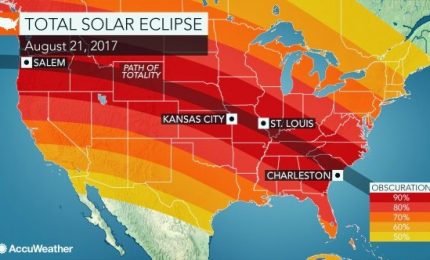 Milioni di americani pronti a guardare l'eclissi totale di sole