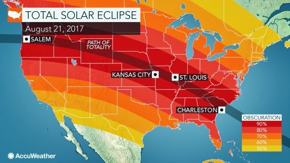 Milioni di americani pronti a guardare l’eclissi totale di sole
