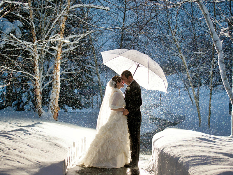 Il matrimonio in inverno è sempre di moda: location, abbigliamento e trucco