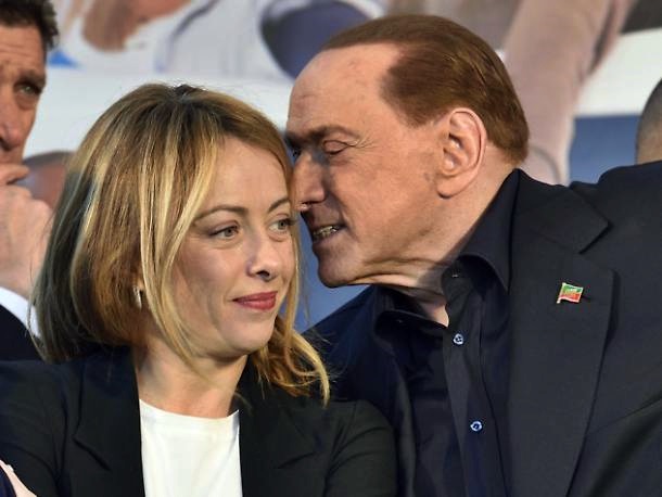 Risultato immagini per Meloni e Berlusconi immagini"