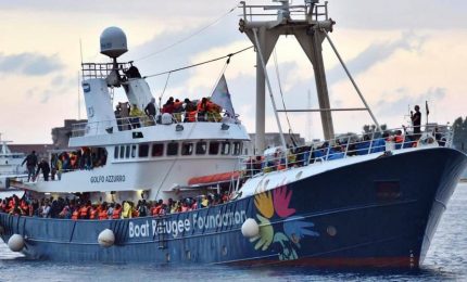 Migranti, nave Ong sequestrata da guardia costiera libica