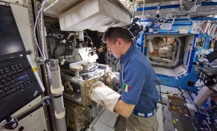 Sulla ISS successo per esperimento a regola d'ARTE per Nespoli