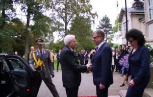 Finlandia, Mattarella incontra Sipila