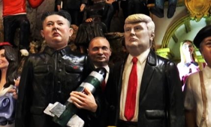 Kim Jong-Un e Trump star del presepio di San Gregorio Armeno