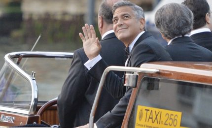 Clooney show a Venezia: io ottimista ma in America c'è rabbia