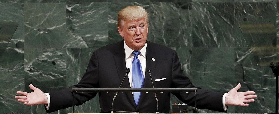 Trump all’Onu: “Prima gli Usa. Pronti a distruggere Nordcorea”