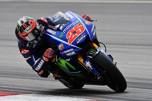 Maverick Vinales il più veloce nelle prove in Malesia