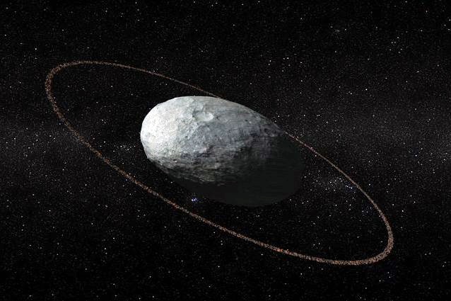 Svelati segreti di Haumea, il transnettuniano con l’anello intorno