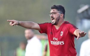 Gattuso: “Il mio sogno continua, un onore essere qui”