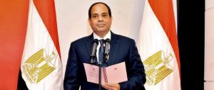 Il presidente egiziano Abdel Fattah al-Sisi