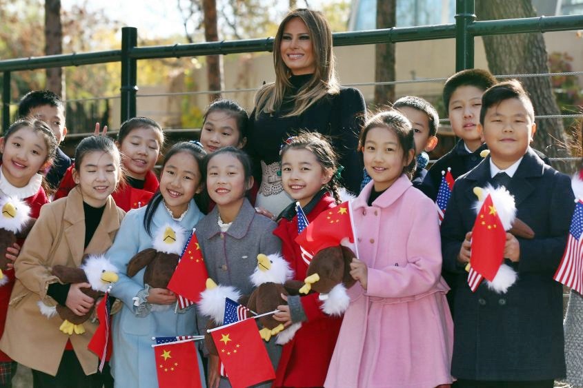 Melania-trump-in-Cina-jpeg