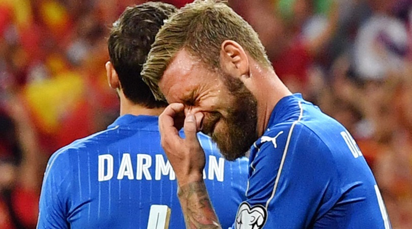 Anche De Rossi lascia la Nazionale: doloroso farlo così