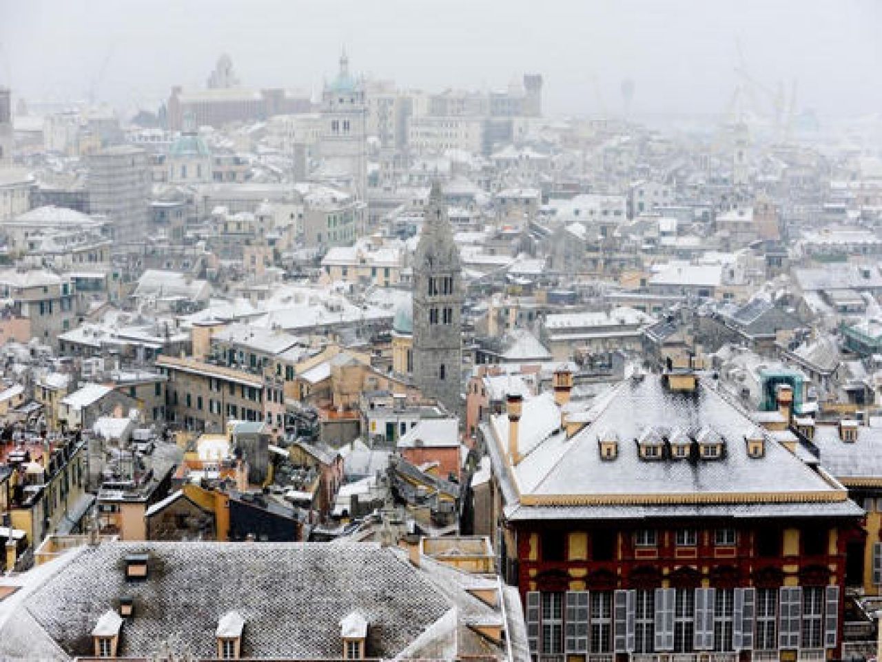 Freddo e neve in Liguria: possibile qualche fiocco anche su Genova e Savona