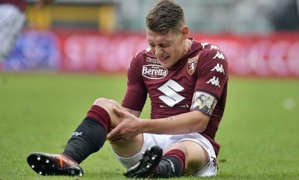 Torino in ansia per Belotti: "Distorsione al ginocchio destro"
