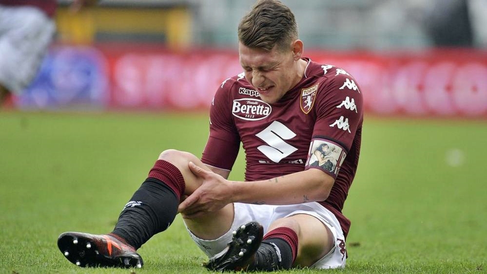 Torino in ansia per Belotti: “Distorsione al ginocchio destro”