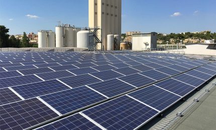 Birrificio più green al mondo con 20% d'energia solare