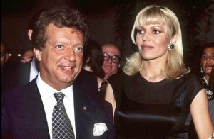 Vittorio Cecchi Gori e l'ex moglie Rita Rusic