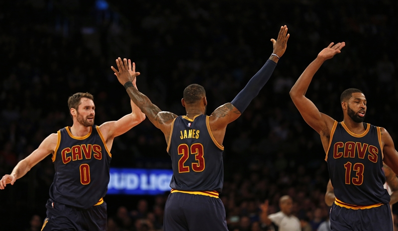 NBA: Cleveland Cavaliers at New York Knicks