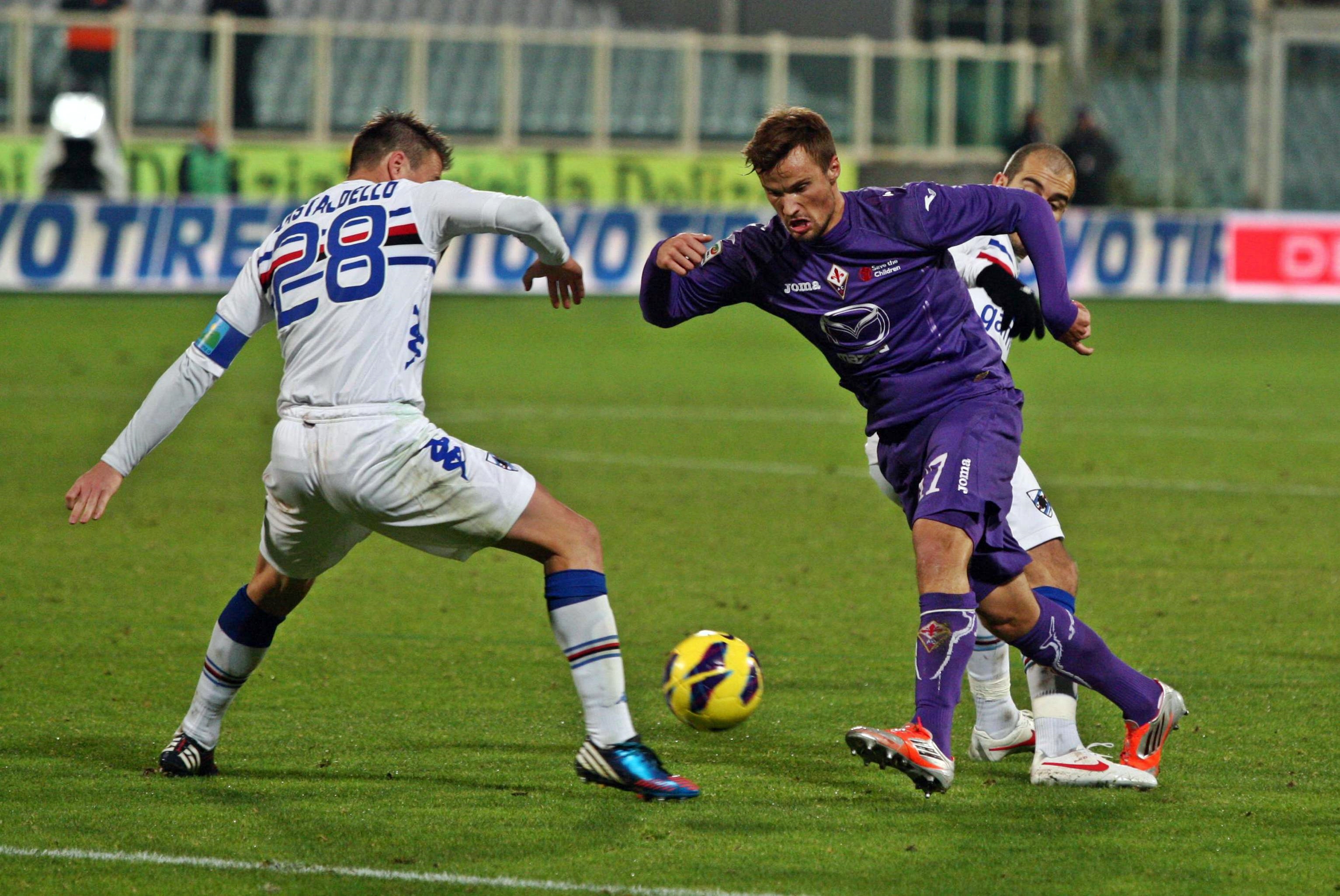 Coppa Italia: Fiorentina ai quarti, Sampdoria ko 3-2