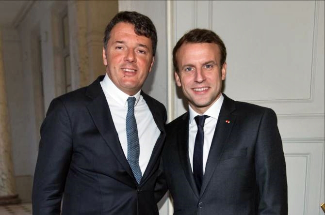 Macron lavora a piattaforma comune con Renzi e Rivera