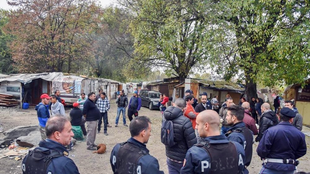 Torino, l'”intifada” del campo rom di via Germagnano
