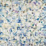 CENTOQUARANTAQUATTRO VOLTE ADESSO - Tecnica mista su juta cm 140x140 - Feofeo 2016