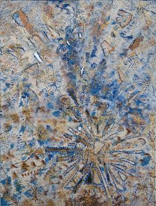 GHIACCIO - Tecnica mista su tela cm 80x60 - Feofeo 2011