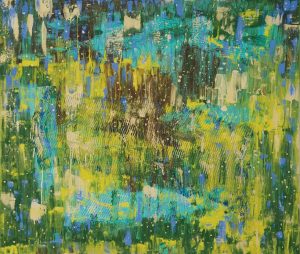 IL PASSAGGIO - Tecnica mista su juta cm 110x130 - Feofeo 2012