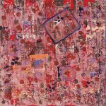 MELUNICO - Tecnica mista su juta cm 80x80 - Feofeo 2015