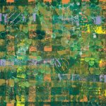 PRESENTE - Tecnica mista su juta cm 100x100 - Feofeo 2014