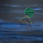 STONEHENGE - Tecnica mista su tela cm 100x100 - Feofeo 2011