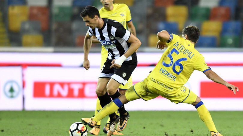 Chievo-Udinese 1-1 nel primo anticipo di serie A