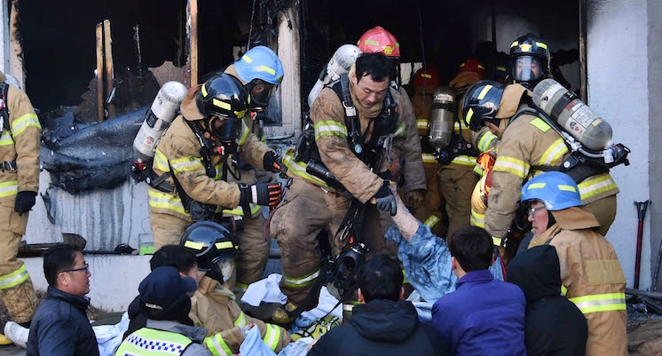Corea Sud, ospedale in fiamme ospedale: almeno 37 morti e 125 feriti