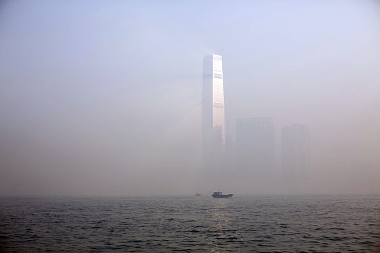hong kong inquinamento smog