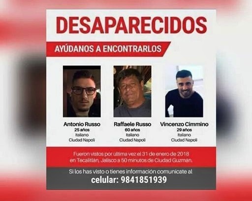Tre italiani scomparsi in Messico, arrestati quattro polizziotti. I familiari: “Venduti per 43 euro”