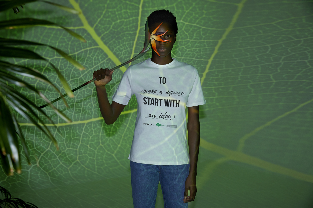 Moda, Pinko pianta alberi con Treedom in Kenya