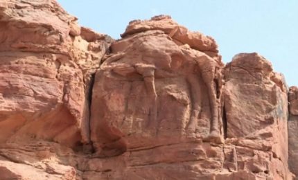 Misteriose sculture di cammelli scoperti nel deserto saudita