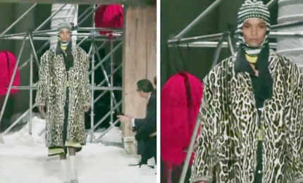 Moda New York, Calvin Klein: icone Usa su passerella di pop corn