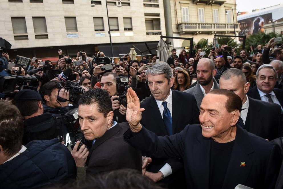 Tour a sorpresa di Berlusconi in Friuli Venezia Giulia, Oggi a Pordenone