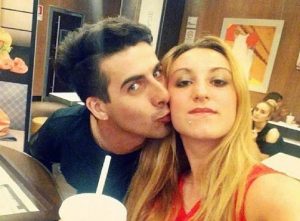 Laura Petrolito con il compagno Paolo Cugno, che ha confessato di averla uccisa