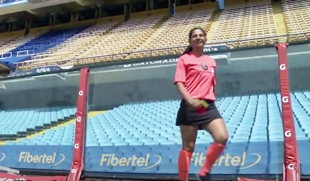 Ritratti di donne: un arbitro a Buenos Aires