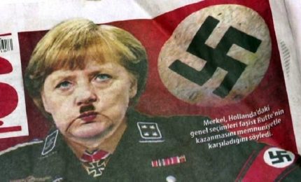 Turchia, ancora Merkel come Hitler su giornale pro-Erdogan