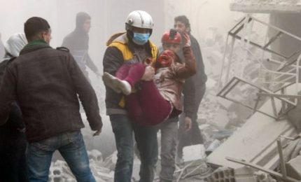 Siria, ecco l'ospedale bombardato a Ghouta Est