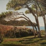 Baratti - acrilico su tavola composta 60x40