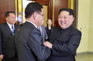 Moon Jae-in Kim Jong Un