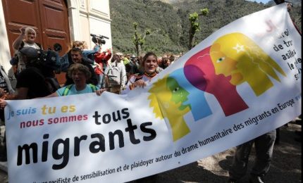 Migranti, la marcia di solidarietà da Ventimiglia a Calais