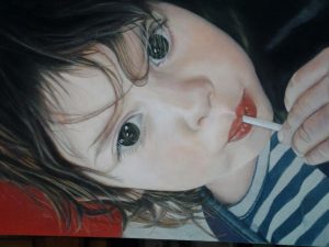 coccole pastello e carbothello su pastelmat 50x70