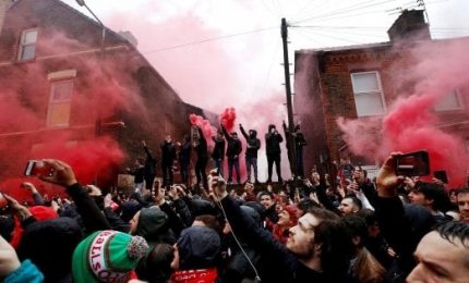 Ultrà della Roma a Liverpool, polizia italiana identifica i due tifosi