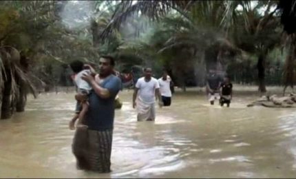 Ciclone tropicale in Oman, Mekunu porta piogge e venti